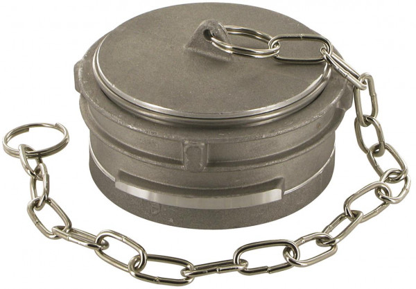 Raccord Guillemin - Bouchon borgne - avec vergrendeling - DN40 - Inox 316