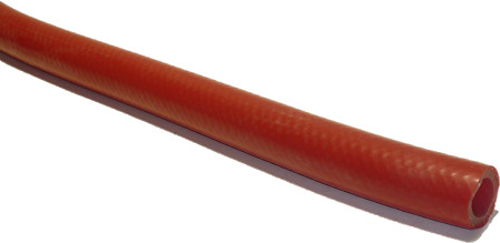 Siliconeslang - FDA - Rood - 4x9mm (Per Meter)