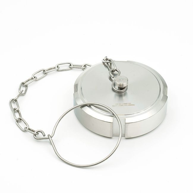 Melkkoppeling - Zuivelkoppeling - DIN 11851 - Blindwartel Compleet - DN150 - RVS 316 afbeelding