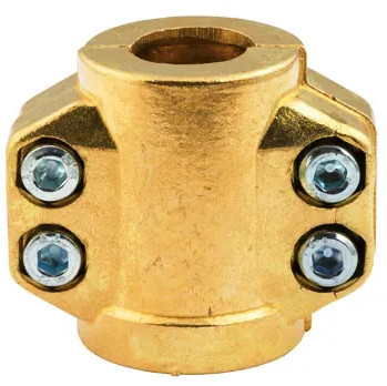 Klemschaal Set voor Stoomkoppeling - Messing - 50x9 - (Klembereik: 67-69 mm)