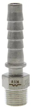 Stoomkoppeling - 3/4” Buitendraad NPT - RVS 