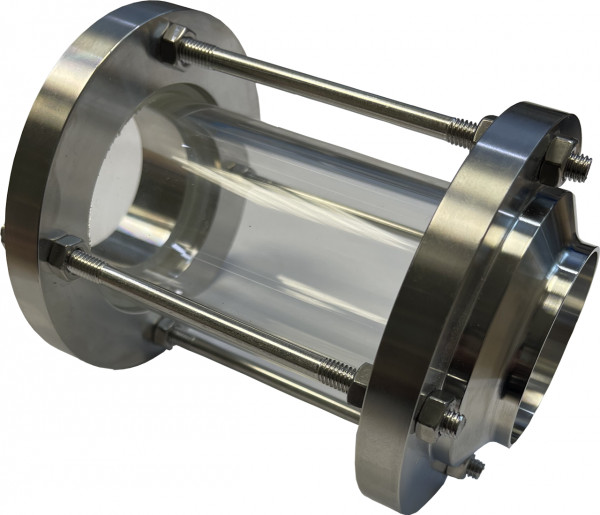 Raccord laitier - Raccord laitier - DIN 11851 - Buisvormig regard avec laseindes - DN50 - Inox 316