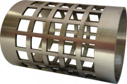 Raccord laitier - DIN 11851 - Grille de protection pour voyants - DN50 - Inox 304