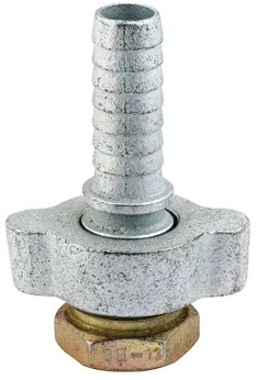 Stoomkoppeling - 1/2” Binnendraad NPT - Staal verzinkt 