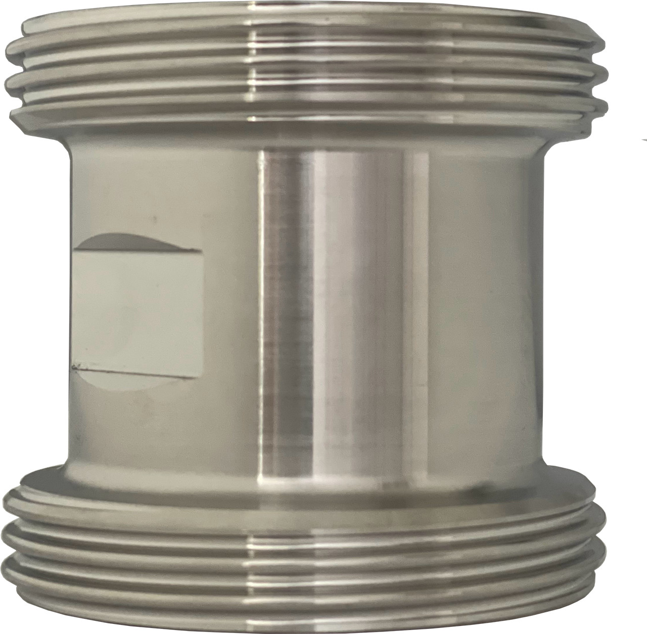 Melk Koppeling - DIN 11851 - Rechtkoppelstuk Draad x Draad - DN20 x DN20 - RVS 316