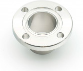 Tri Clamp koppeling - DIN 32676 - Koppelbocht 90° - Clamp x Clamp - DN25 x DN25 - RVS 316 - DIN