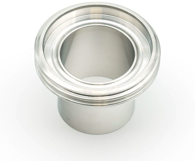 Aseptische Koppeling - DIN 11864 - Lasdraadstuk - 3/4" - RVS 316 afbeelding