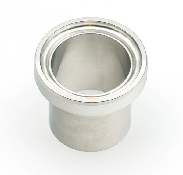 Aseptische koppeling - DIN 11864 - Laspuntstuk - Lang - 4" - Ruw 0.8