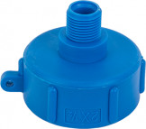IBC-Adapter - Innengewinde x Reduzierungs-Innengewinde - S60x6 x 1-1/4" - Kunststoff