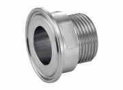 Tri Clamp koppeling - DIN 32676 - Inschroef Ferrule - 50,5mm x 1" x 1/2" buitendraad