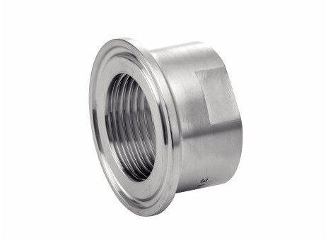 Triclamp koppeling - DIN 32676 - Opschroef Ferrule - 25mm x 1/2" x 3/8" binnendraad afbeelding