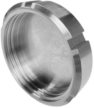 Raccord laitier - Raccord laitier - DIN 11851 - Raccord borgne vlak - DN50 - Inox 304