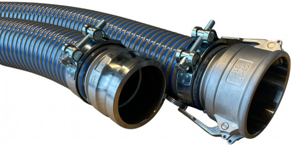 Universele Tuyau Zuig-Pers - Complet avec Camlock Raccords - 100mm - 7meter