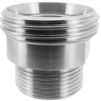 Melkkoppeling - Zuivelkoppeling - DIN 11851 - Inschroefdraadstuk - DN10x3/8" - RVS 316 afbeelding