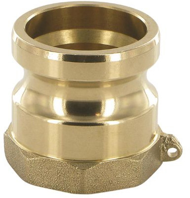 Camlock Mannelijk met Binnendraad - Type A - Messing - 4 - DN 100 - A400 afbeelding