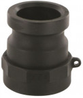 Camlock type DP - stofplug voor een vrouwelijk deel - messing - 2" - DN50 - DP200