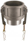 Camlock Vrouwelijk met Buitendraad - Type B - Aluminium - 3” - DN 75 - B300