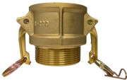Camlock type C - vrouwelijk met slangtule - messing - 2" - DN50 - C200