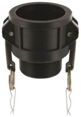 Camlock Vrouwelijk met Buitendraad - Type B - PP (Polypropyleen) - 2” - DN 50 - B200