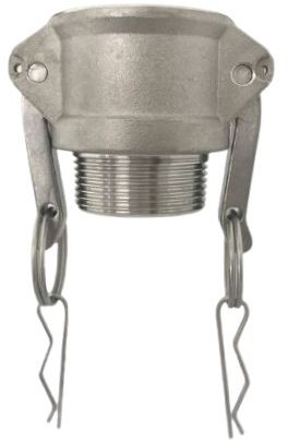 Camlock Vrouwelijk met Buitendraad - Type B - RVS-316 - 1-1/4" - DN 32 - B125