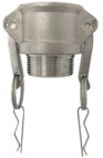 Camlock type ES - mannelijk met speciale slangtule - RVS 316 - 1-1/2" - DN40 - ES150 - gladde tule