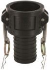 Camlock type A - mannelijk met binnendraad - polypropyleen - 4" - DN100 - A400