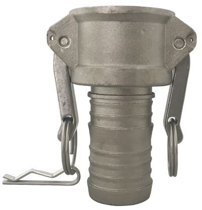 Camlock Vrouwelijk met Slangtule - Type C - RVS-316 - Slangtule 38 mm - DN 40 - C150