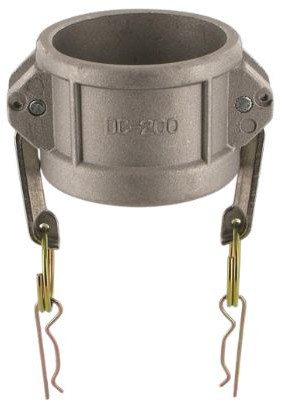 Raccord Camlock type DC - bouchon pour pièce mâle - aluminium - 3/4" - DN20 - DC75