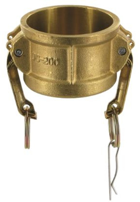 Raccord Camlock type DC - bouchon pour pièce mâle - laiton - 1/2" - DN13 - DC50