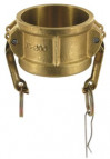 Camlock type B - vrouwelijk met buitendraad - messing - 1" - DN25 - B100