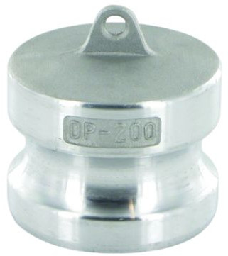 Raccord Camlock type DP - obturateur pour pièce femelle - aluminium - 6" - DN150 - DP600