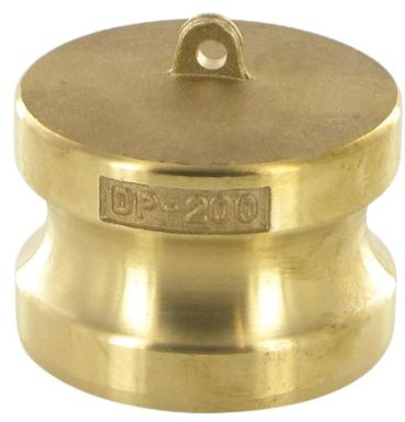 Camlock Afdichtplug - Type DP - Messing - 4" - DN 100 - DP400 afbeelding
