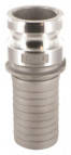 Camlock Female with Hose Tail - Type C - Aluminium - Hose Tail 63 mm - DN 65 - C250