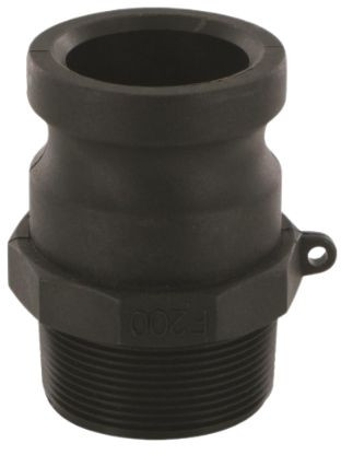 Camlock type F - mannelijk met buitendraad - polypropyleen - 1/2" - DN13 - F50