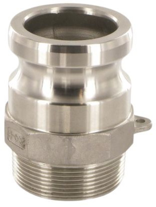 Camlock Mannelijk met Buitendraad - Type F - RVS-316 - 2-1/2" - DN 65 - F250 afbeelding