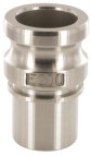 Klemschaal set - RVS - 50x6 - (Klembereik: 61-64mm)