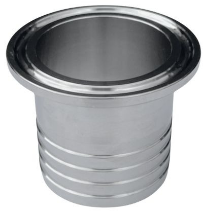 Tri Clamp koppeling - DIN 32676 - Slangtule - 1/2"x 19.0mm