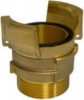 Guillemin Coupling x Male Thread - without latch - DN40 x 1-1/2" - Brass