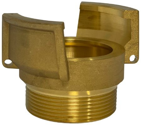 Raccord Guillemin x filetage mâle - Sans vergrendeling - DN100 x 4" - laiton