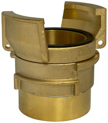 Raccord Guillemin x filetage femelle - avec vergrendeling - DN80 x 3" - laiton