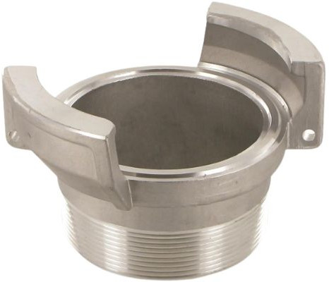 Raccord Guillemin x filetage mâle - Sans vergrendeling - DN65 x 2-1/2" - Aluminium