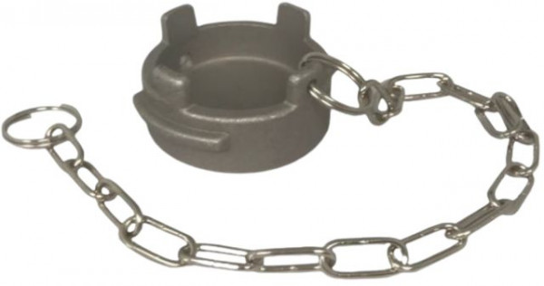 Raccord Guillemin - Bouchon borgne - sans vergrendeling - DN80 - Inox 316