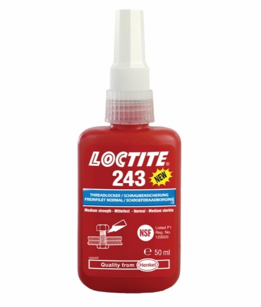 Loctite 243 Schroefdraadborging Medium (50ml)