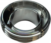 DIN 11851 Milchrohrverschraubung Blindmutter Packung DN200 - EPDM - Schwarz