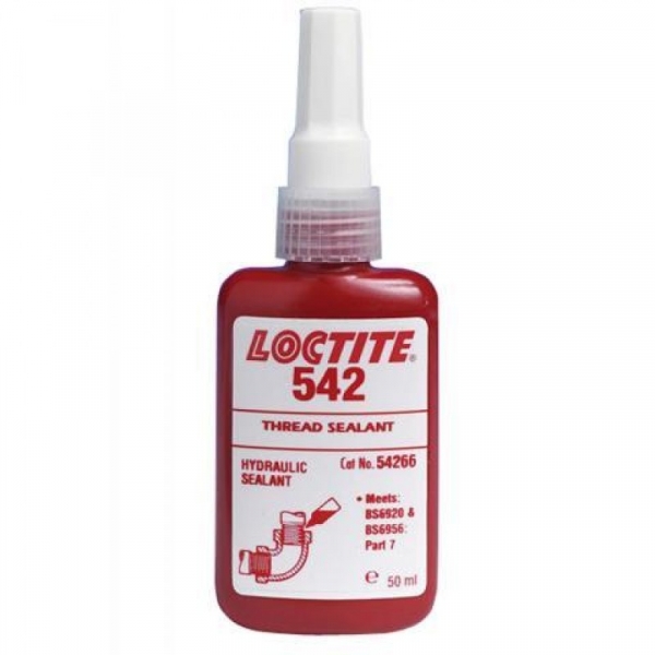 Loctite 542 Schroefdraadborging Medium tot 3/4" (50ml)