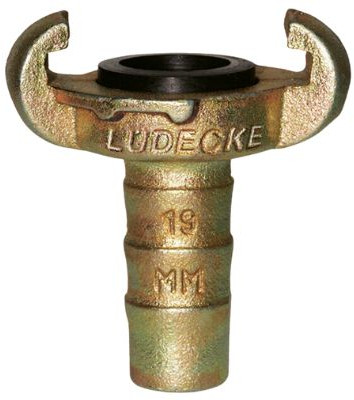 Lüdecke klauwkoppeling SKG avec embout de tuyau - SKG 8 - 1/8" (8 mm)