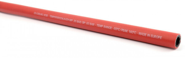 Koelslang EPDM Rouge - 9,5x18mm (Per Rouleau 40m)