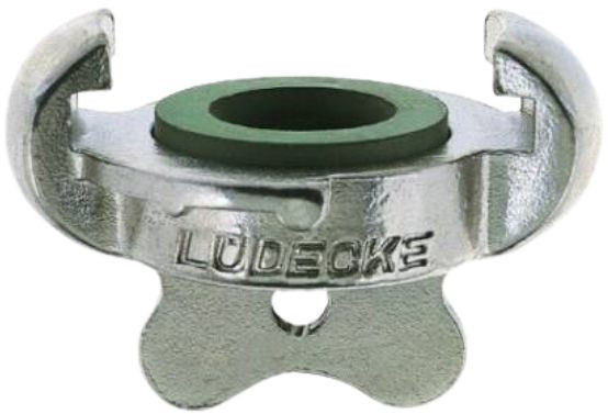 Lüdecke klauwkoppeling VKO bouchon borgne Inox - EKO V
