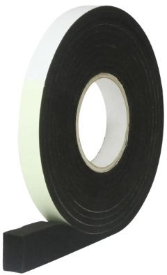 Zelfklevend compressieband/ zwelband - NPC510 zwart - 10(b) x 2mm(h) x L:12,5m afbeelding