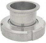 Tri Clamp Fitting - DIN 32676 - Adaptor - 50,5mm x 1" x 1/2" Female Thread size